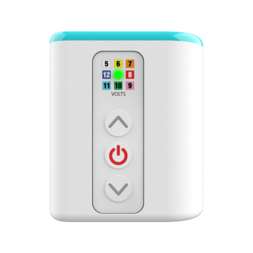 Mikrobeau: Airbolt Mini RCA Batteripack - Vit