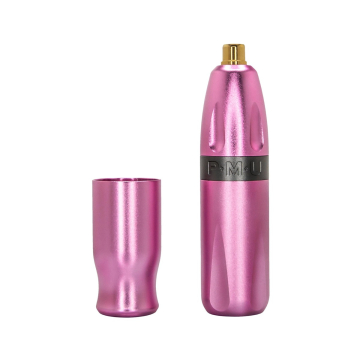Bishop PMU Pen - Rosa med grå spline - 2,5 mm slaglängd