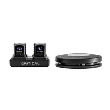 Critical Connect Universal Shorty batteripaket (två batterier + docka + fotbrytare)