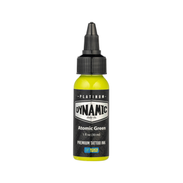 Platinum by Dynamic Tatueringsbläck - Atomic Green 30 ml