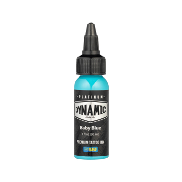 Platinum by Dynamic Tatueringsbläck - Baby Blue 30 ml