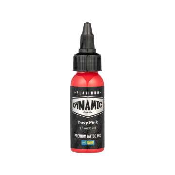 Platinum by Dynamic Tatueringsbläck - Deep Pink 30 ml