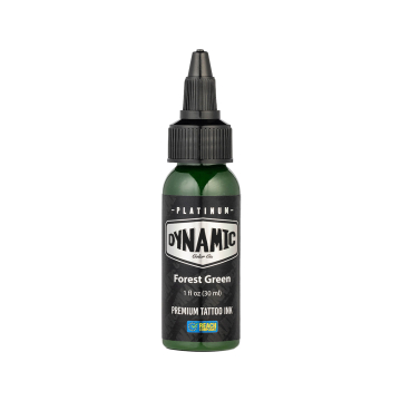 Platinum by Dynamic Tatueringsbläck - Forest Green 30 ml