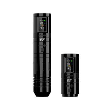 EZ EvoTech Pro Trådlös tatueringspenna with Additional Battery