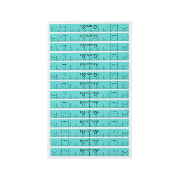 Förpackning med 2 Sheets Jenn Boyd Ink - Brow Rulers (28 Brow Rulers)