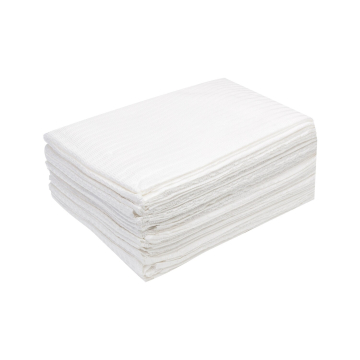 Låda med 20 Killer Beauty Waterproof Client Bibs - vit