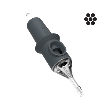 Låda med 10 Killer Ink Precision nålpatroner - Round Liner