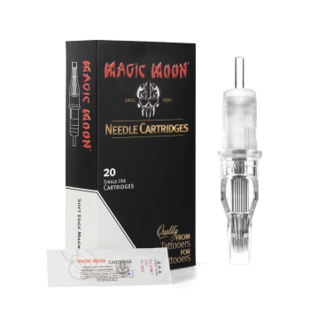 Låda med 20 Magic Moon-Patroner 0.30MM Soft Edge Magnum Långa