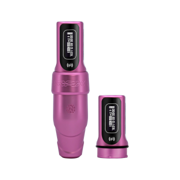 Microbeau Flux S Max med 2x PowerBolt II - 3,2 mm slaglängd - Midnight