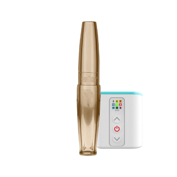 Microbeau Bellar - Permanent makeupmaskin V2 - Rose Gold med Airbolt Mini
