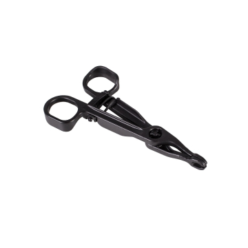 Eske med 30 engångs P-Clamps / Forceps (Slotted Oval)