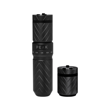 Peak Solice Pro trådlös maskin med extra batteri - Svart