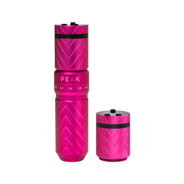 Peak Solice Pro trådlös maskin med extra batteri - Rosa