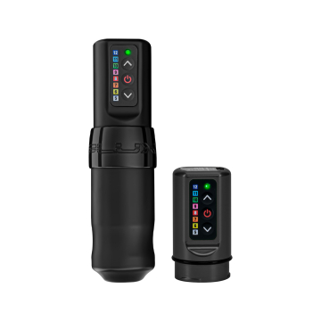 Spektra Flux Tattoo Machine med ytterligare PowerBolt - Black Ops