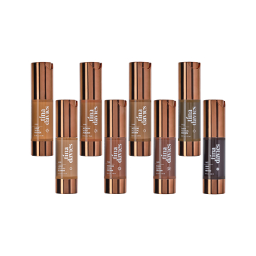 FADE - Tina Davies - Eyebrow Pigment Collection - Den fullständig uppsättningen av 8x 15 ml (EU REACH-version)