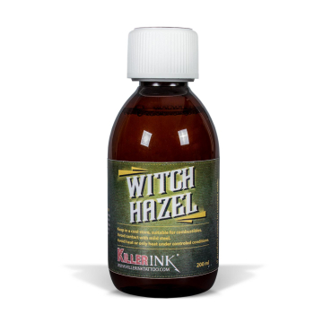 200ml Flaska med Destillerad Trollhassel