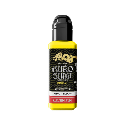 Kuro Sumi Imperial Tatueringsbläck - Kiiro Yellow 44 ml